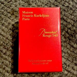 Baccarat Rouge Body Oil